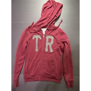 True‎ Religion Full Zip Large Logo Hoodie Women's Size L - Y2K